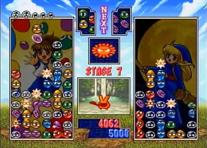 Puyo Puyo game screen