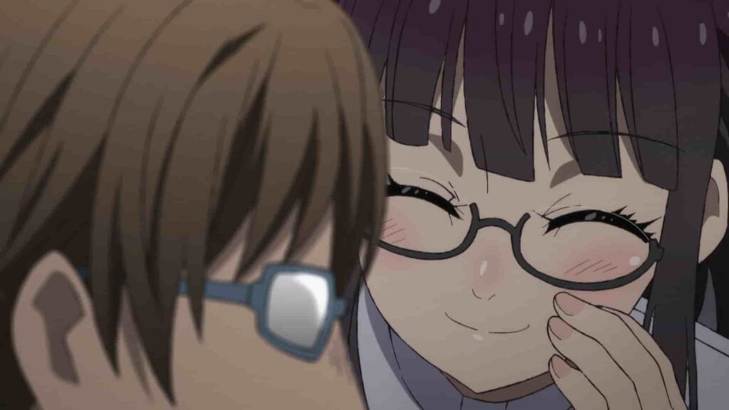 Fujimiya smiling at Takafumi