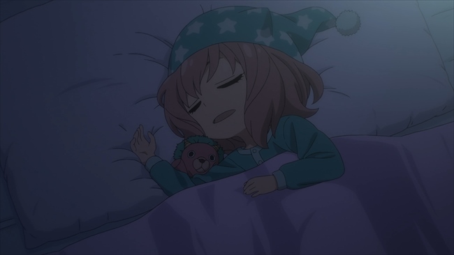 ぐっする眠るアーニャ